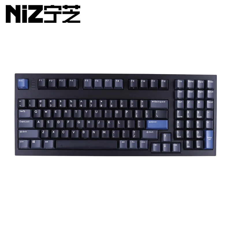 

2023 New NIZ Capacitive Nopre C103 Wired and 3 modes Bluetooth 5.0 2.4g Wireless Keyboard 35g Program keyboards Mac game