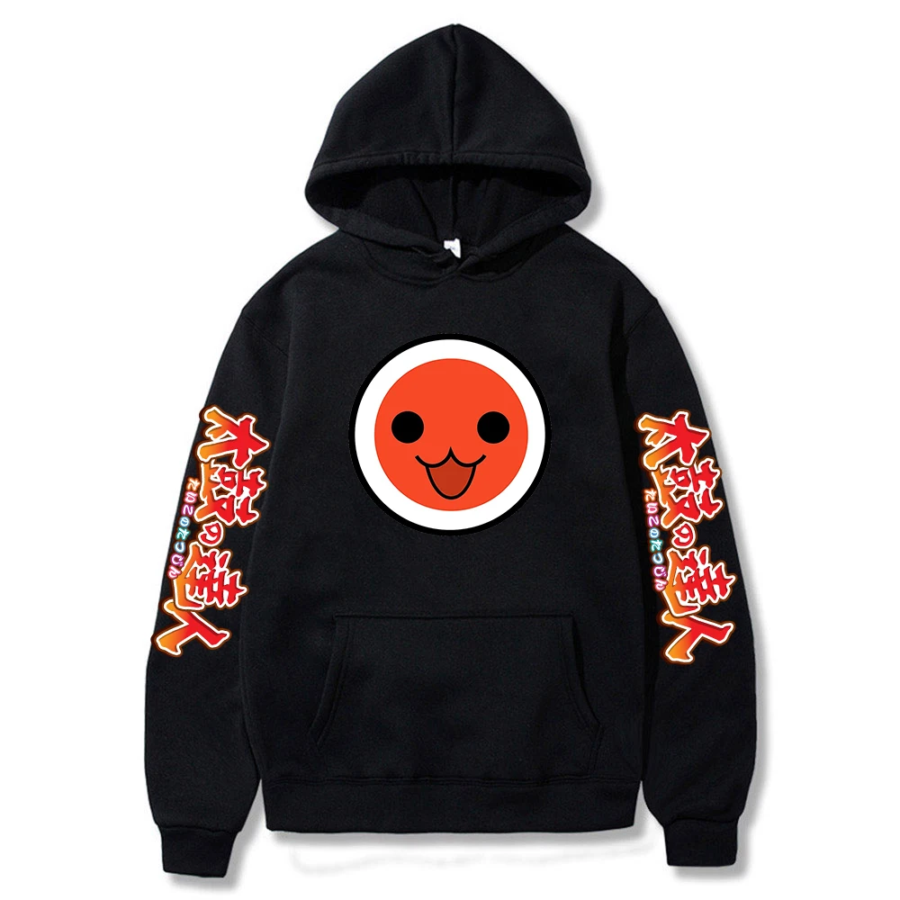 

Taiko no Tatsujin Hoodie 2023 Japan Music Game Long Sleeve Sweatshirts Harajuku Streetwear Women Men's Clothes