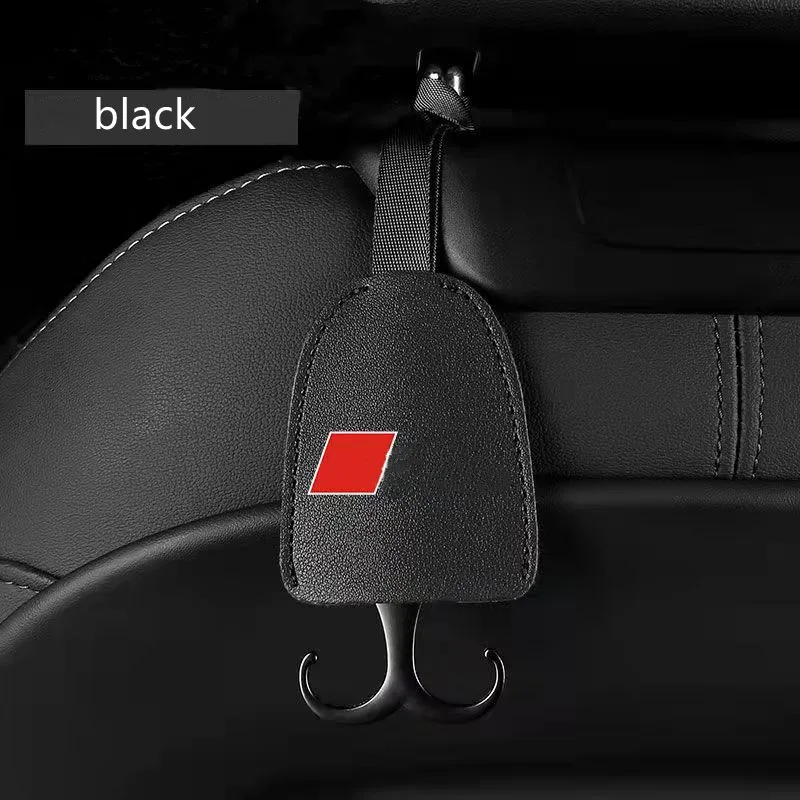 

For Audi A3 A4 A5 A6 A7 A8 Q3 Q5 Q7 TT Universal Rear Seat Hook Hidden Double Hook Car Interior Decoration Supplies Car Hook
