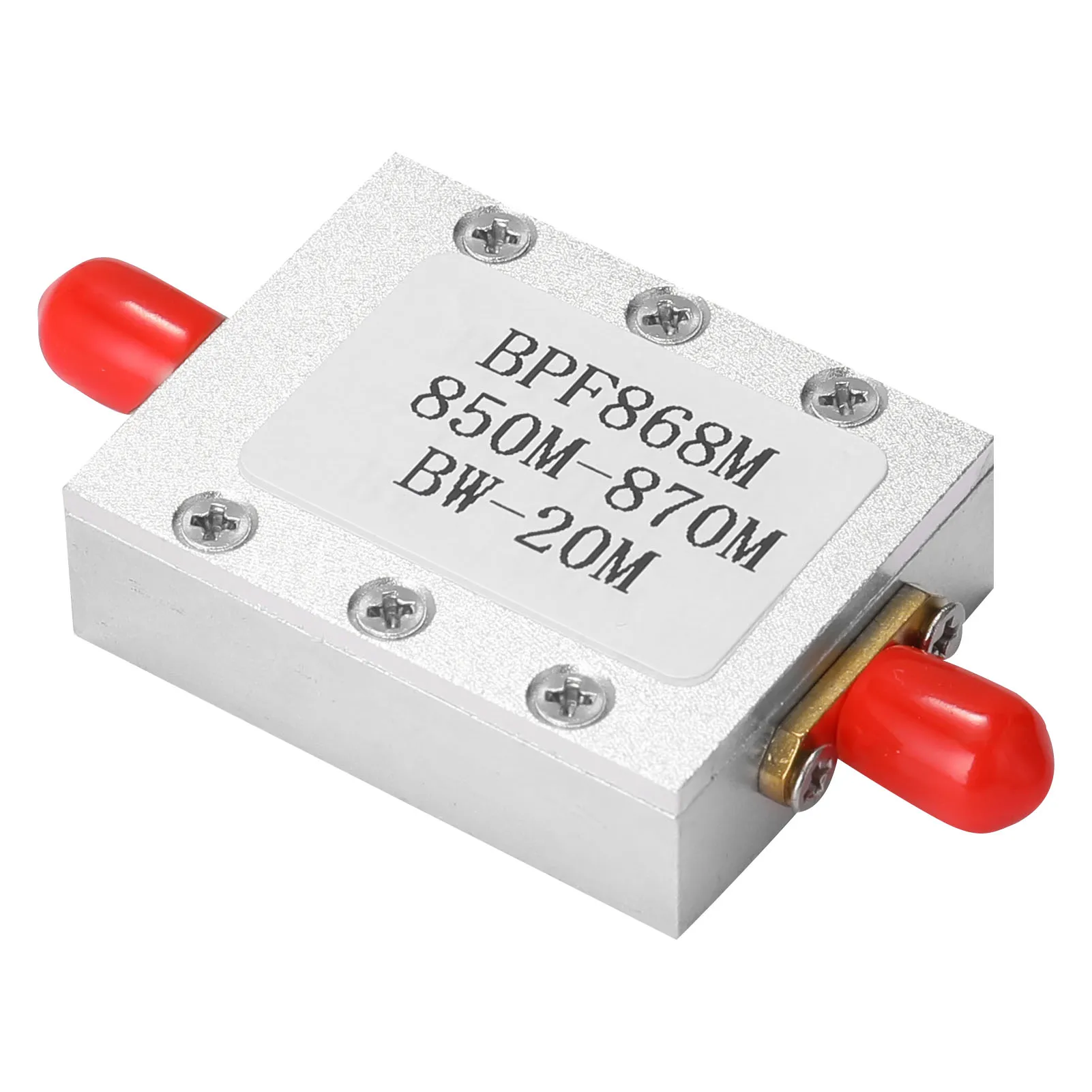 

Фильтрующий модуль BPF868M, 860 МГц, Центральная частота, 20 м, диапазон характеристик 50 Ом, сопротивление с входным и выходным интерфейсом SMA