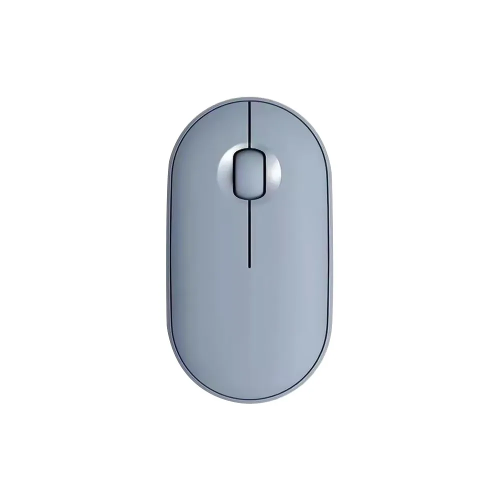 2023 New 2.4GHz Wireless Mouse With USB Receiver, Suitable For Notebook Mini Ultra-thin Single-mode Battery Color Game Mouse Hot