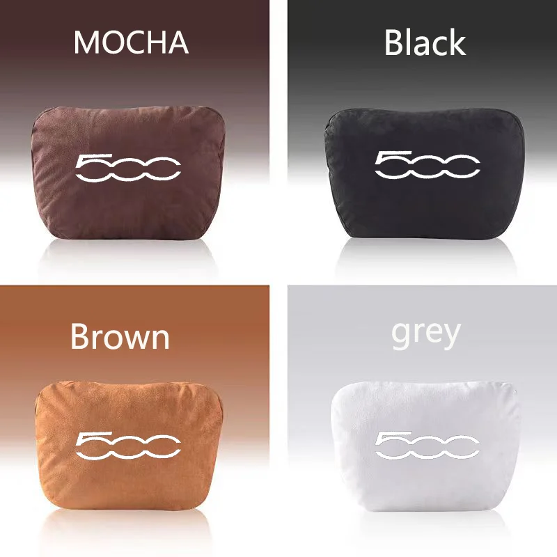 Высококачественная мягкая подушка для шеи на подголовник автомобиля Fiat 500 500X 500C