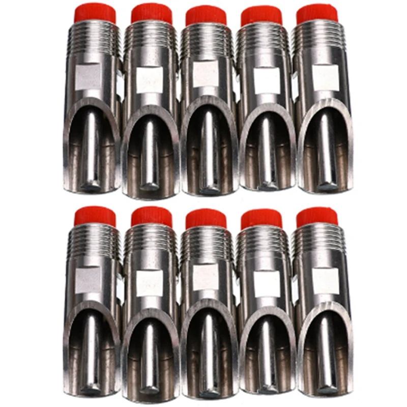 

Hot 40 Stainless Steel Pig Automatic Nipple Water Dispenser, Automatic Water Nozzle, Drinking Nipple