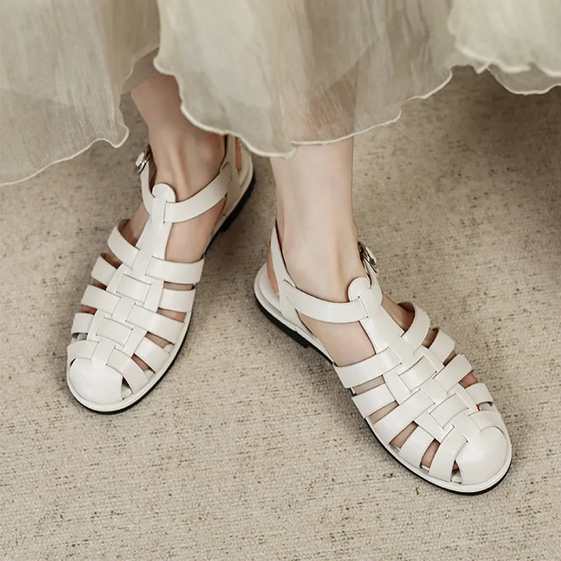 

Fashion Summer Shoes Women Sandals Soft Comfortable Flat Women Summer Holiday Shoes Brand Laides Sandals Black Big Size 42 A4704