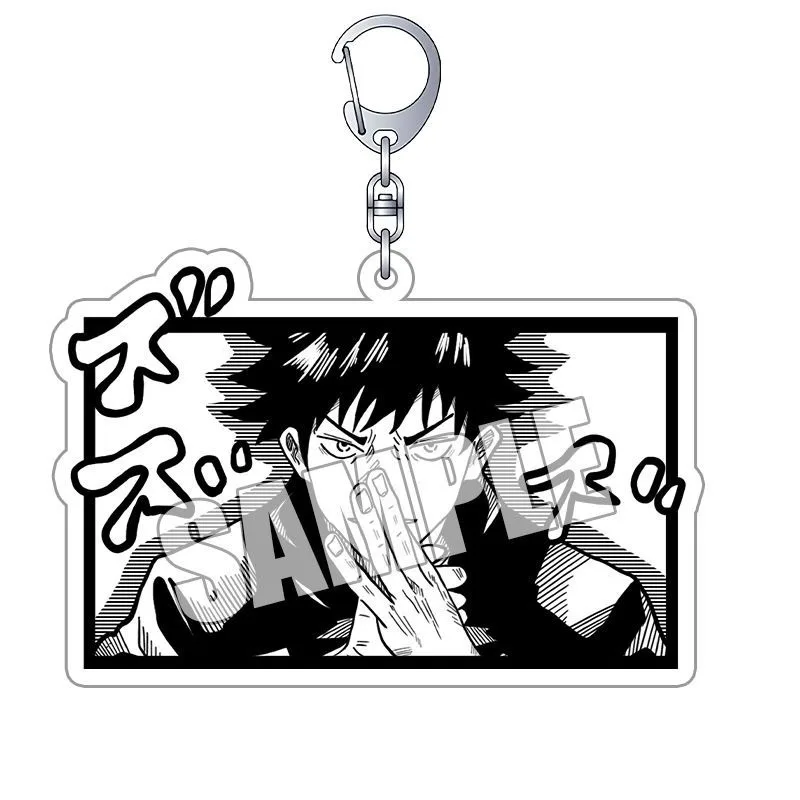 Jujutsu Kaisen Satoru Gojo Fushiguro Megumi Nanami Kento Брелок Анимация Периферийные устройства Милый