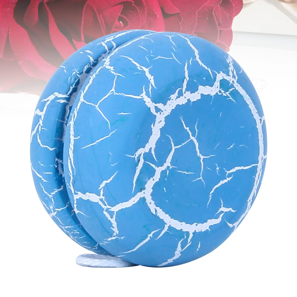 

Wooden Yoyo Pattern Bearing Yoyo Girl Gifts Children Students Gift ( Blue )