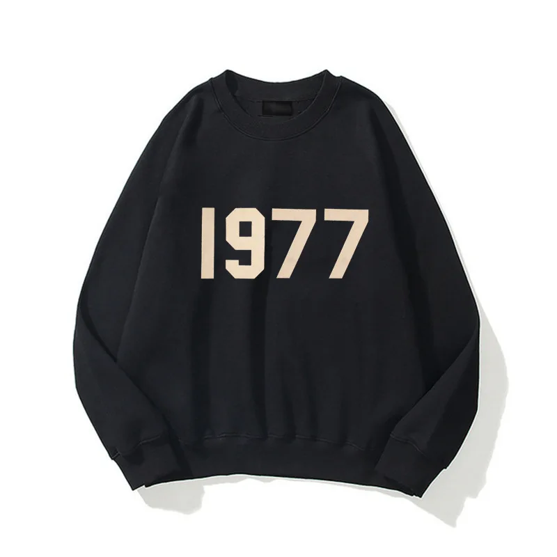 Essentials Hoodie Men Sweatshirt 1977 Letter Printed - kidcudimerch