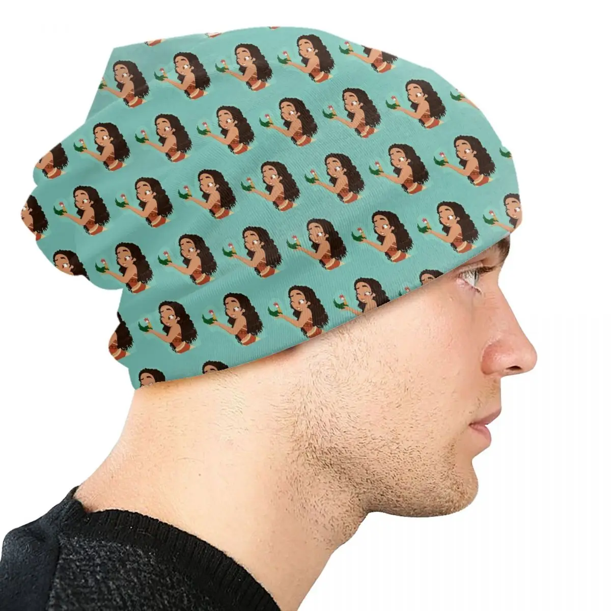 Пользовательские обои Ханна Моана Skullies шапочки шапки уличная одежда зимняя