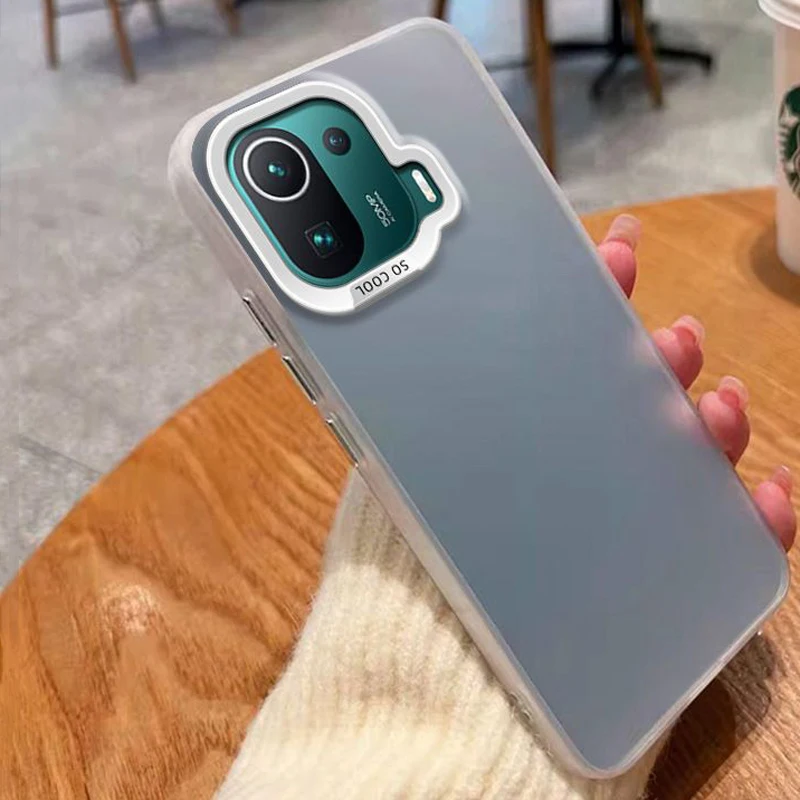 Фото Чехол для Xiaomi Mi 11 Pro, чехол для телефона Xiaomi 11 Pro, чехол для Xiaomi 11 M2102K1AC M2011K2G, Роскошный Матовый металлический чехол №3