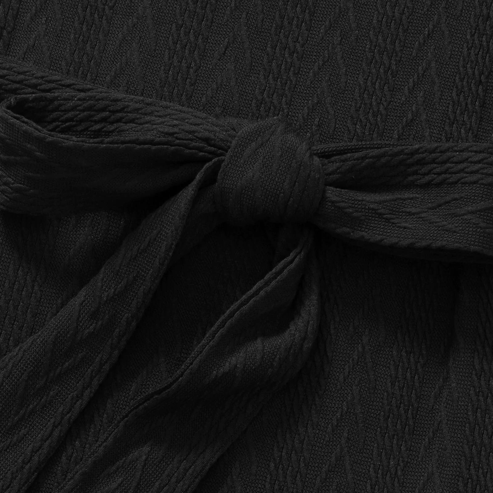 Осень 2024 Женская юбка с вышивкой теплое платье высоким воротником и завязкой на