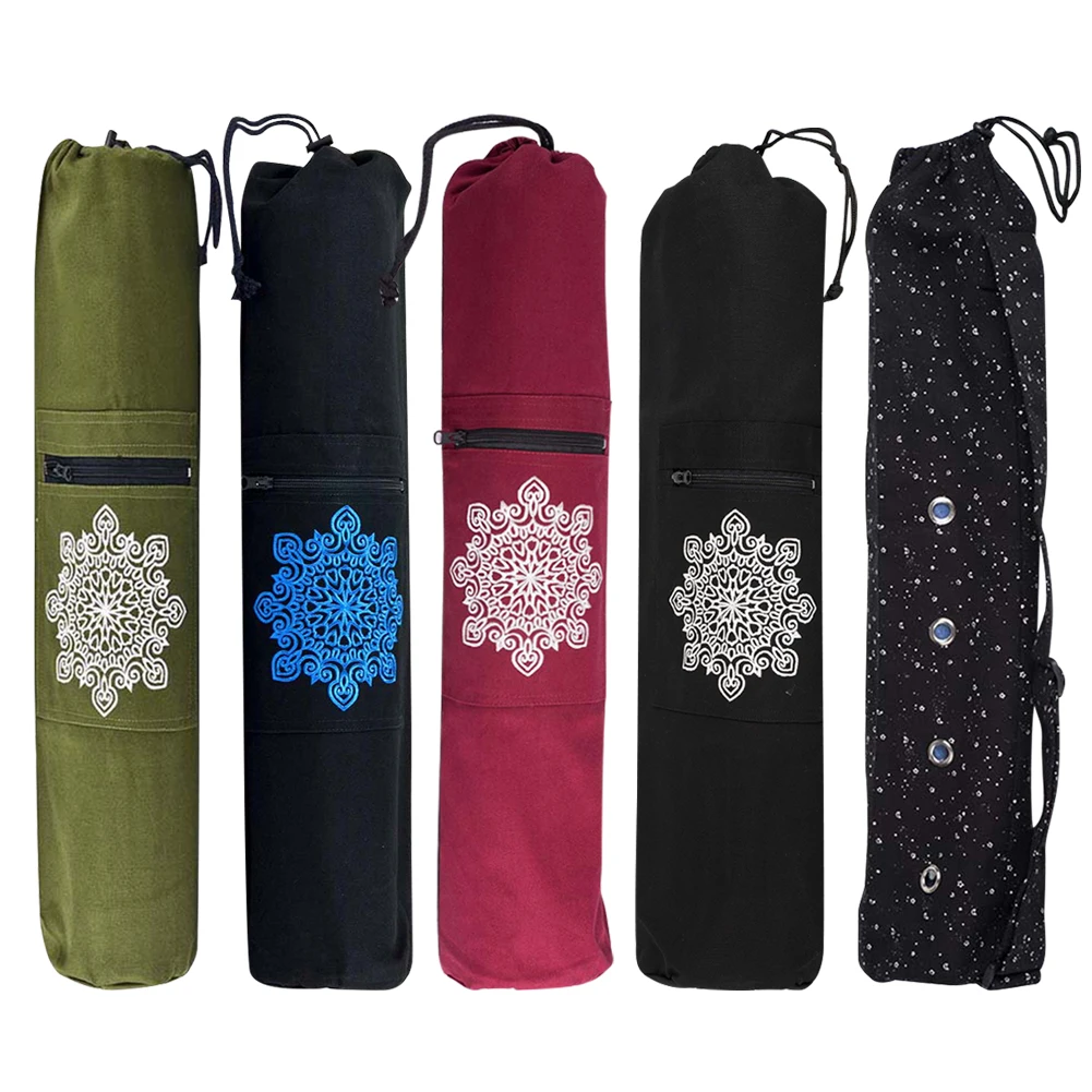 

Portable Pilates Mat Knapsack Wear-resistant Fashion Gym Mat Knapsack Thickened Fabric Breathable Outdoor Fitness Supplies