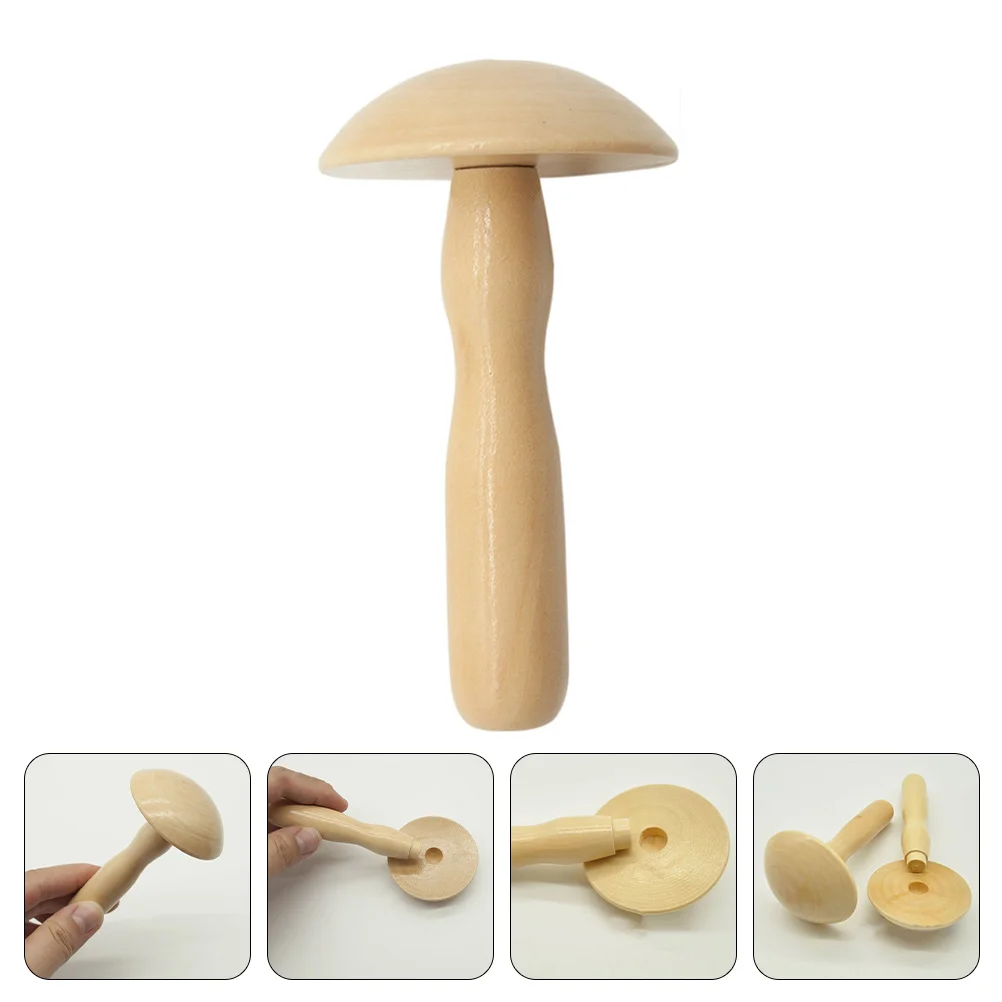 

Mushroom Darning Tool Sock Knitting Wooden Darner Egg Wood Spool Diy Socks Sewing Supplies Mending French Knitter Holes Kit Use