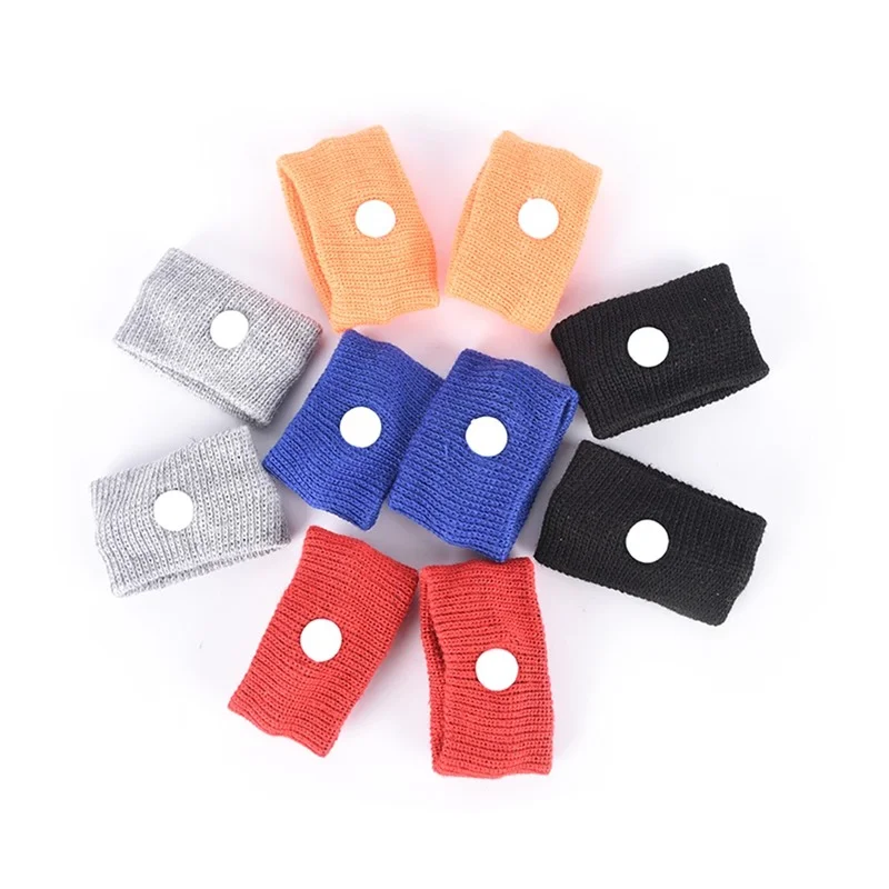 

2 Piece Illness Wristband Anti Nausea Car Sea Plane Boat Wristband Relief Anti Motion Sickness Wristband Reusable