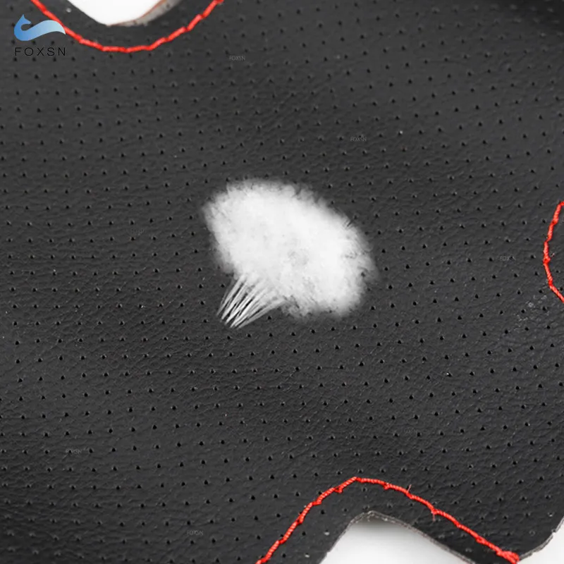 Автомобильный прошитый вручную кожаный чехол на руль для Mercedes Benz W639 Viano Vito 2010-2015