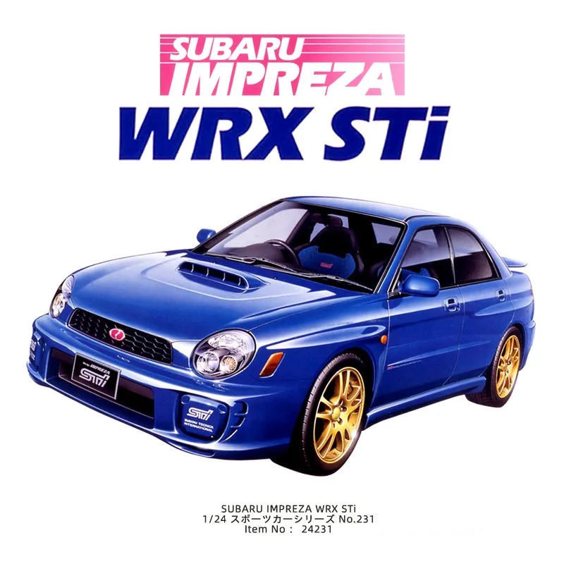 

Модель 1/24 года для Subaru Impreza WRX STi Racing