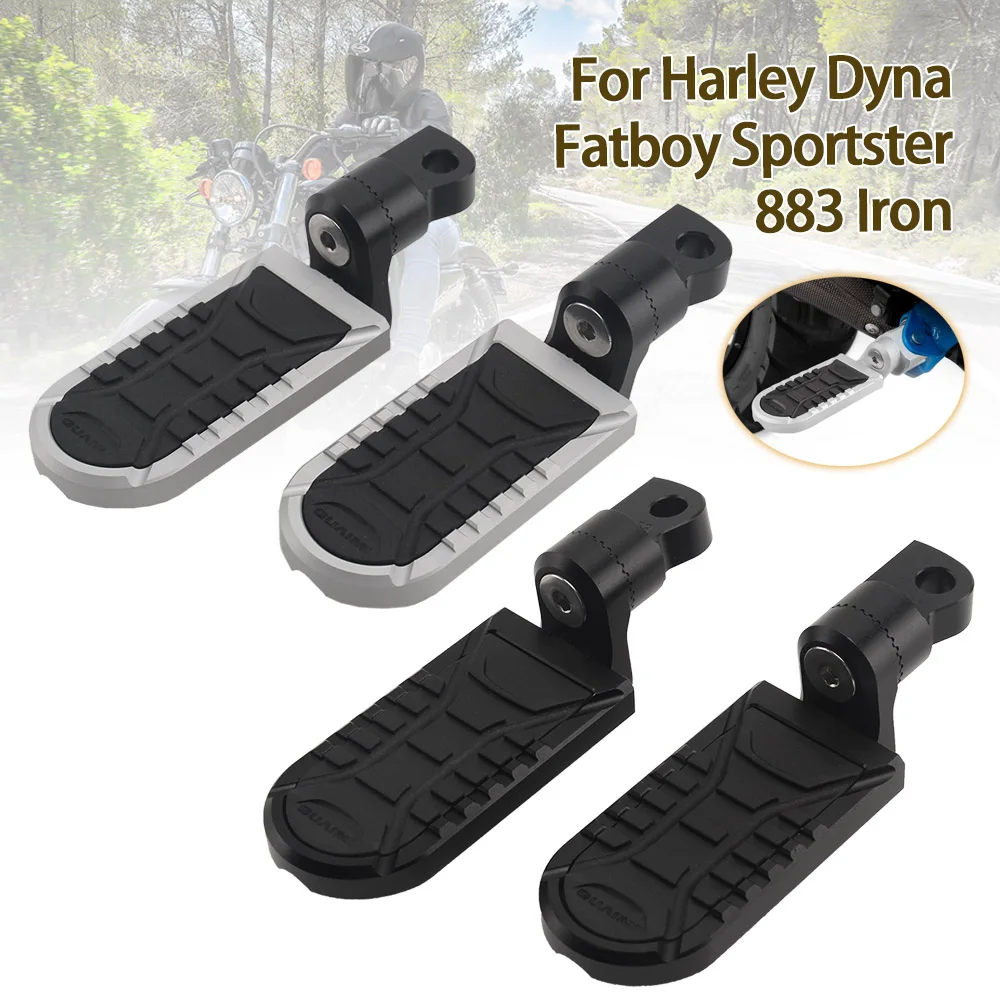 Для Harley Dyna Farboy Sportster 883 мотоциклетная Передняя и задняя подножка Регулируемая