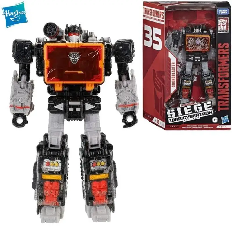 

Оригинальная экшн-фигурка Hasbro Трансформеры «Война для Кибертрона» на 35-ю годовщину, 7-дюймовый звуковой аппарат, «Вояджер» класса Wfc-S63