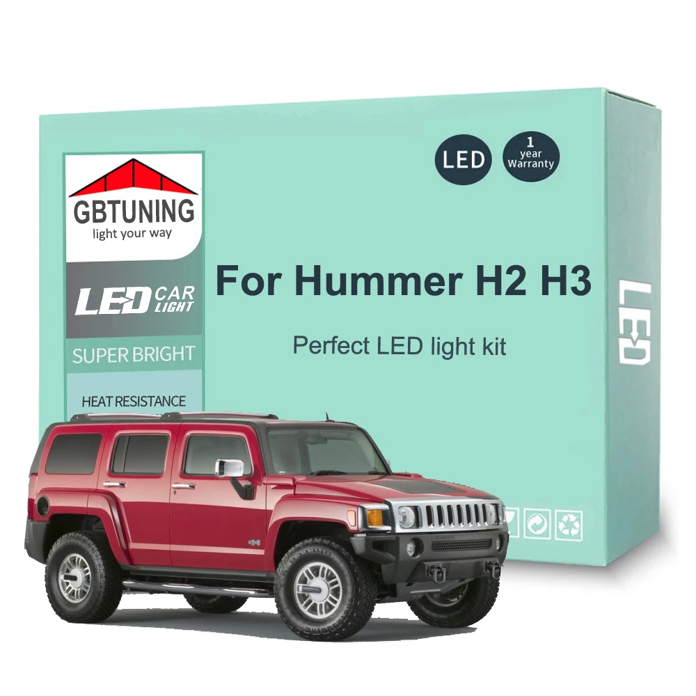 

Комплект светодиодных ламп для внутреннего освесветильник для Hummer H2 H3 2003-2006 2007 2008 2009 2010 Canbus купольная лампа для чтения автомобиля в багажник...