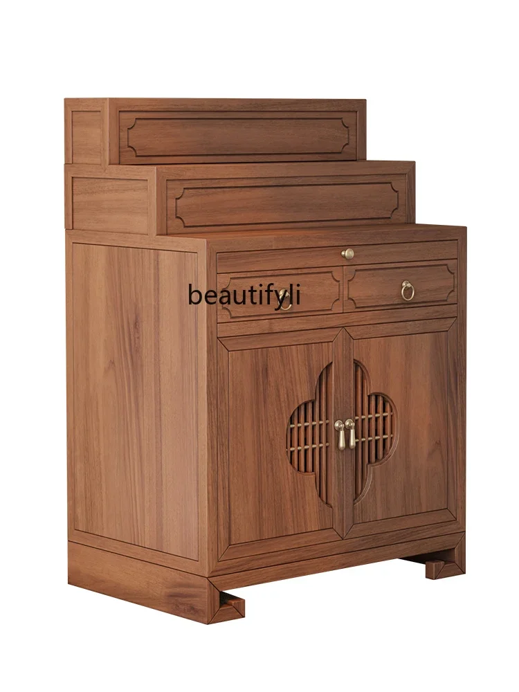 Новый китайский черный орех из массива дерева домашний тибетский стиль