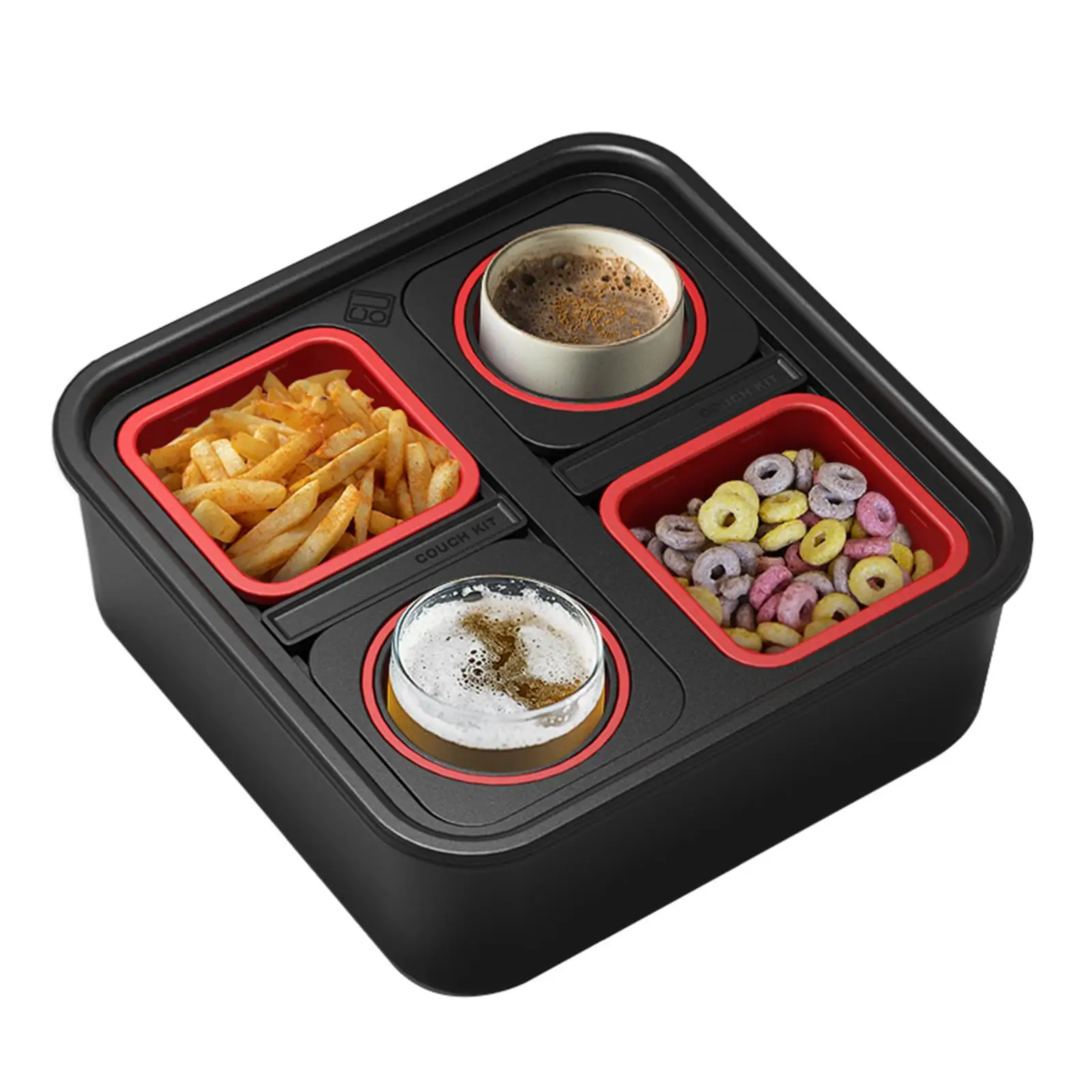 

Cup Holder with Wireless Power Supply Beverage Holder for Car Phone Charging
