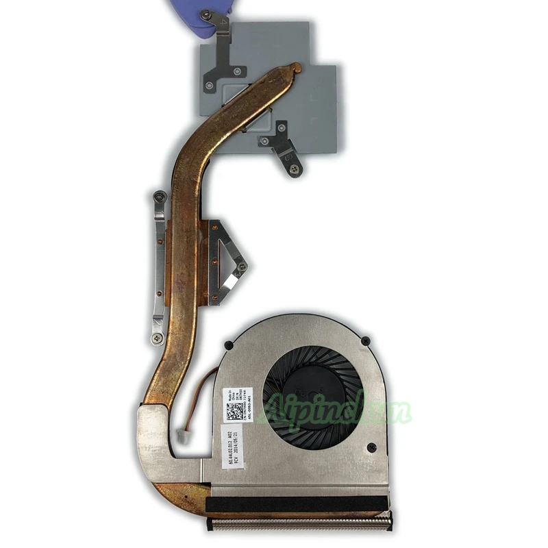 Новый оригинальный кулер для ноутбука Dell Inspiron 14 3437 5437 3540 14R-5437, радиатор системы охлаждения, вентилятор радиатора FC39 0n7рукоять