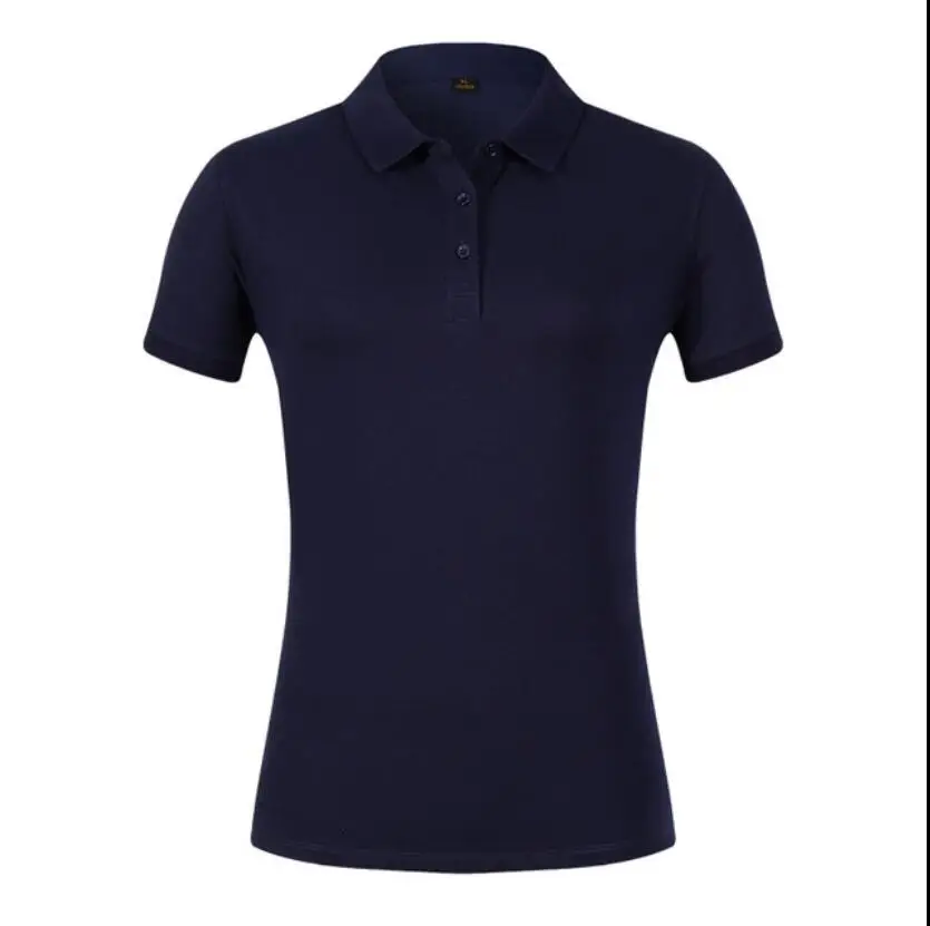 

2019 New Summer Polos Shirt Women Casual Short Sleeve Slim Polos Mujer Shirts Plus Size Female Cotton Polo Shirt top