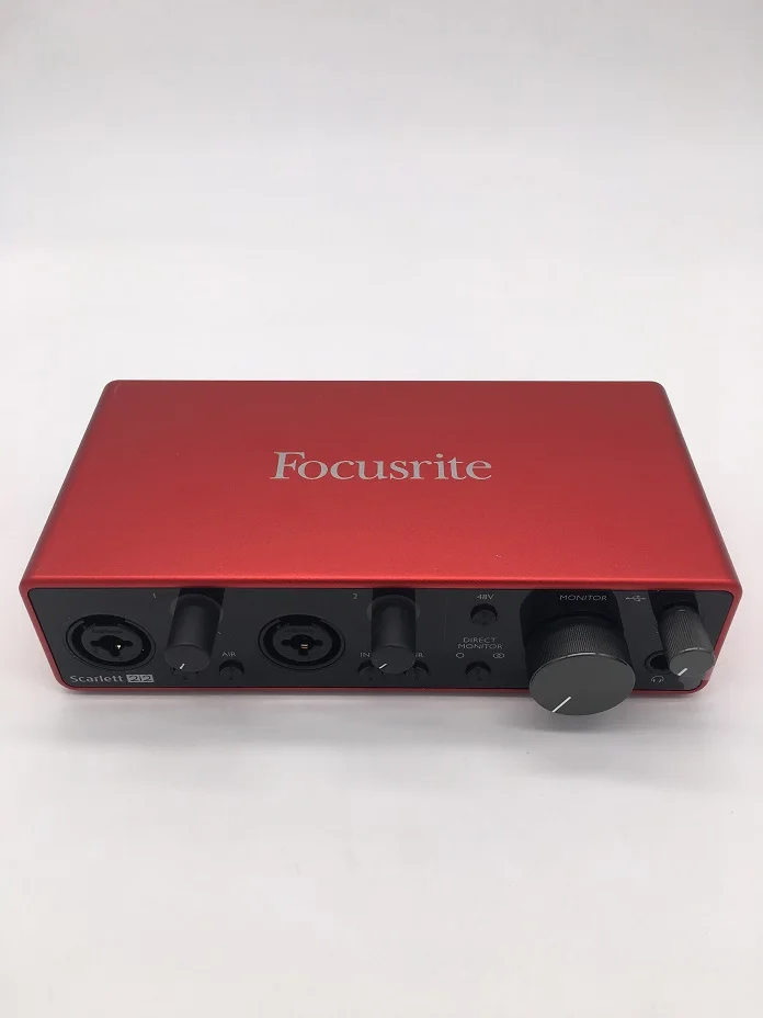 Focusrite Scarlett 2i2 (3-е поколение) аудио интерфейс Внешняя USB звуковая карта Запись