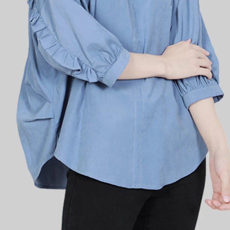 Модная модная Молодежная Футболка в западном стиле Новое поступление 2024 Женская