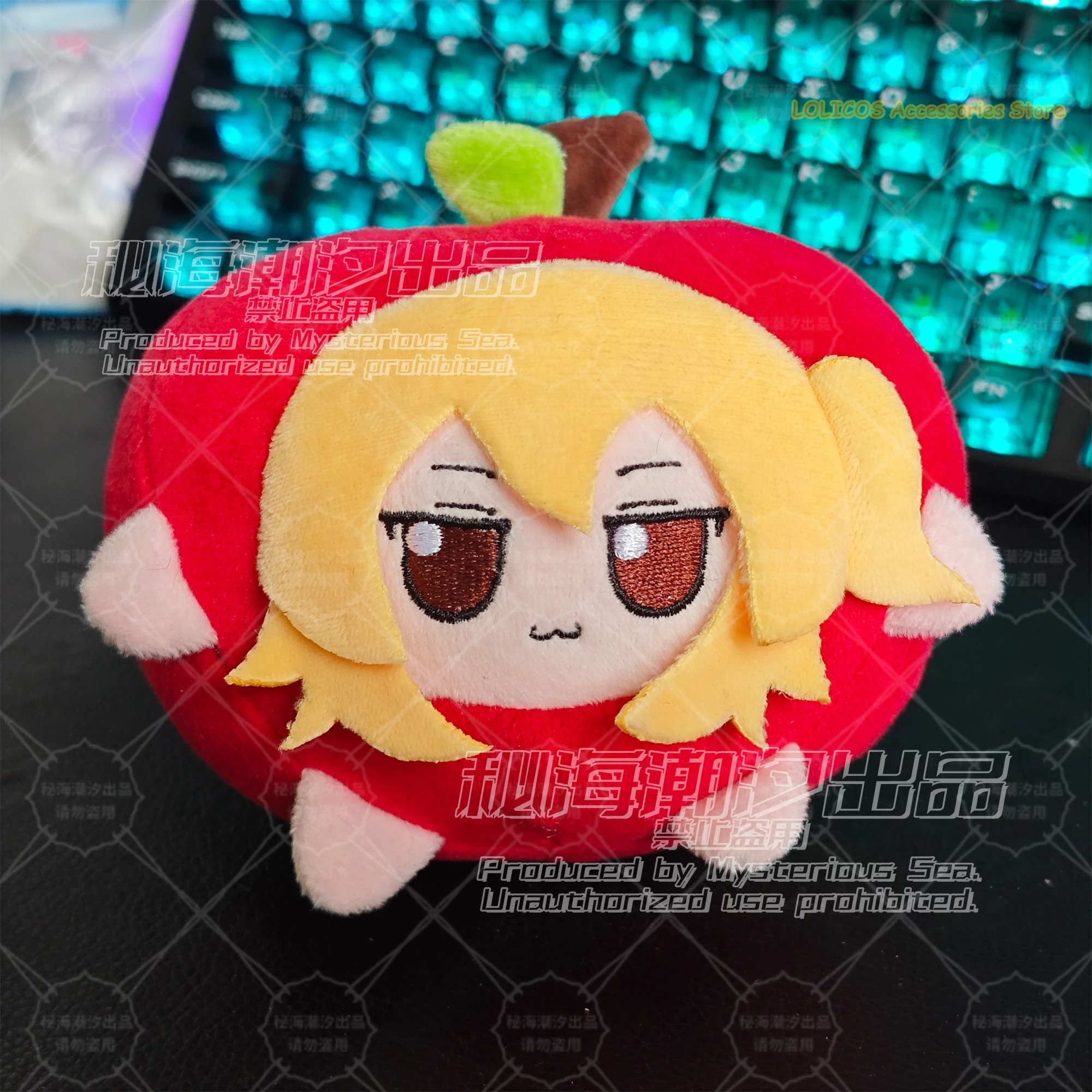 Фото Аниме Touhou Project Ремилия Скарлет Хакурей Рейму Цирно Милый Фумо 12 см Яблочный Дангё Кулон Брелок Украшение Подарок на Хэллоуин №3