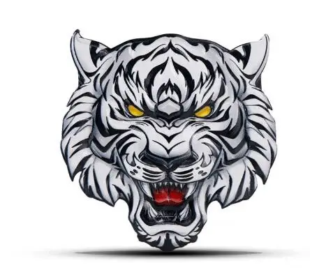 

Тигр Жорстокий зверь 3D металлическая наклейка для автомобиля авто эмблема значок мотоциклетный стиль окна шлем капот задние тюнинговые аксессуары