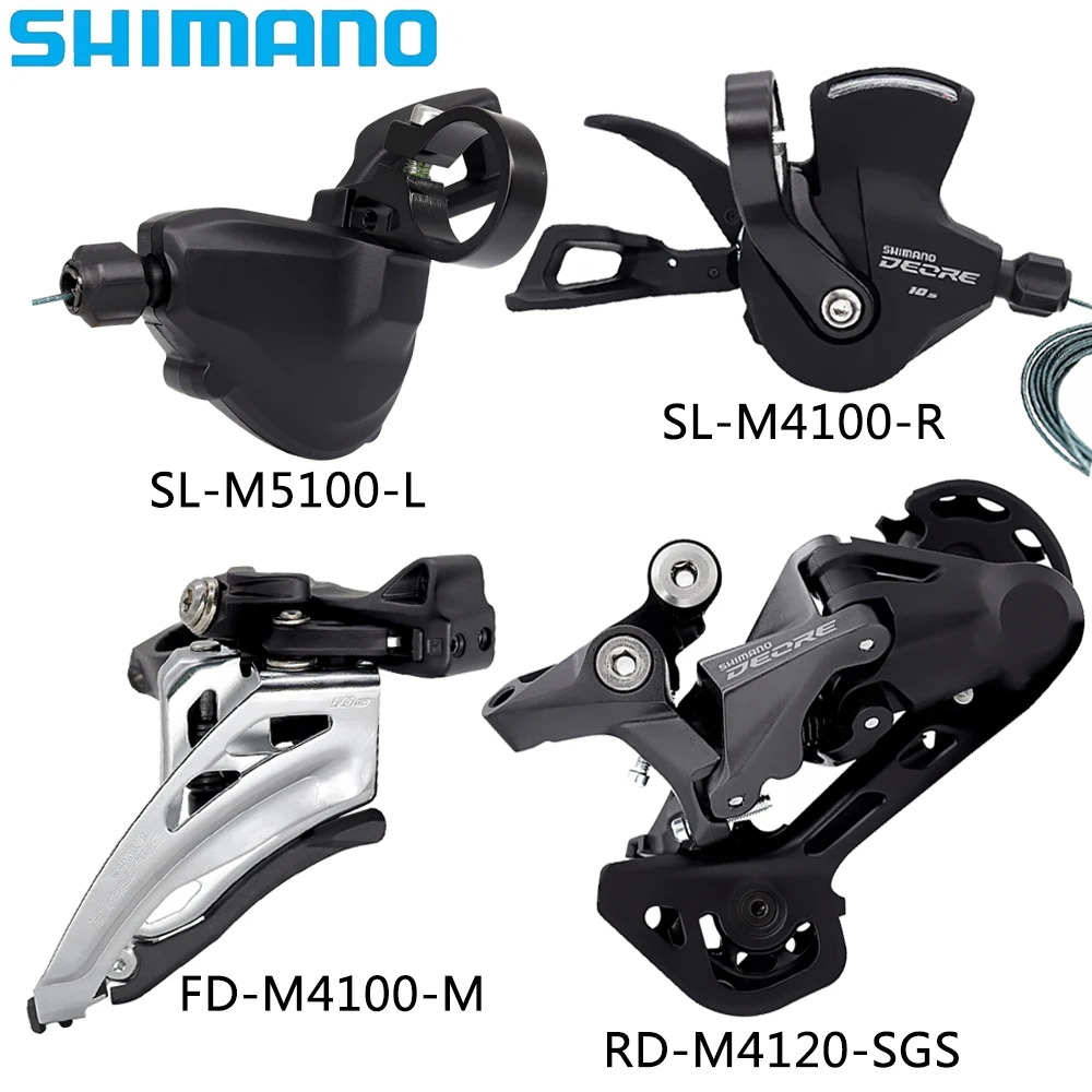 SHIMANO DEORE M4100 2X1 0 скоростей для горного велосипеда