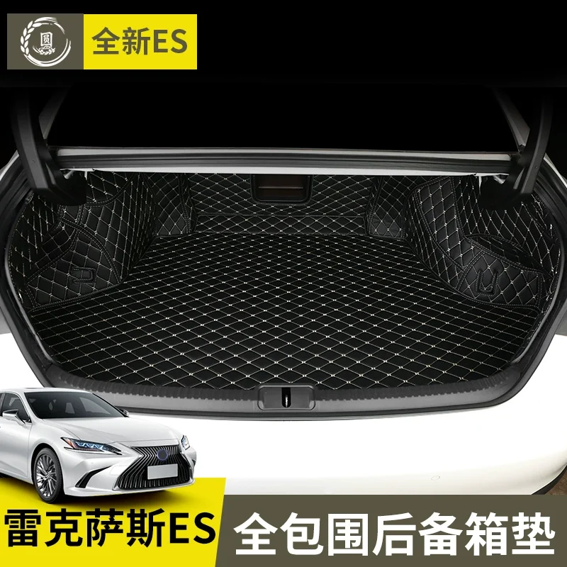 

Автомобильные аксессуары для Lexus es200 300h 260 2022 высококачественный кожаный закрытый 3D коврик для багажника автомобиля модифицированный коврик для багажника
