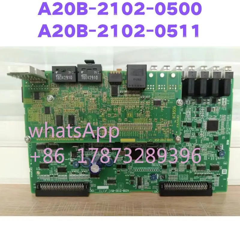 Фото Б/у A20B-2102-0500 A20B-2102-0511 Печатная плата сервопривода протестирована в порядке №1