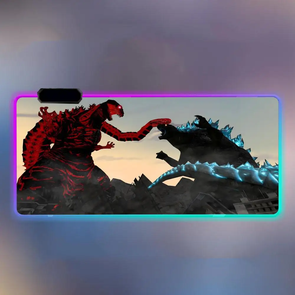 Коврик для мыши G-godzillase светящийся Настольный коврик RGB компьютерный ноутбука