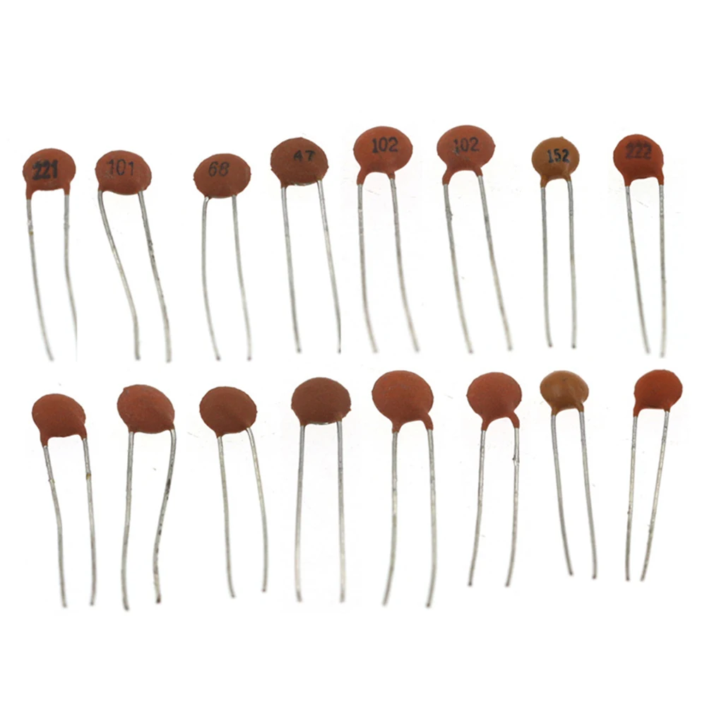 

Electronic Component Ceramic Capacitor Capacitor Box Components Package Porcelain Values * 40Pcs 2pf-0.1UF 960Pcs