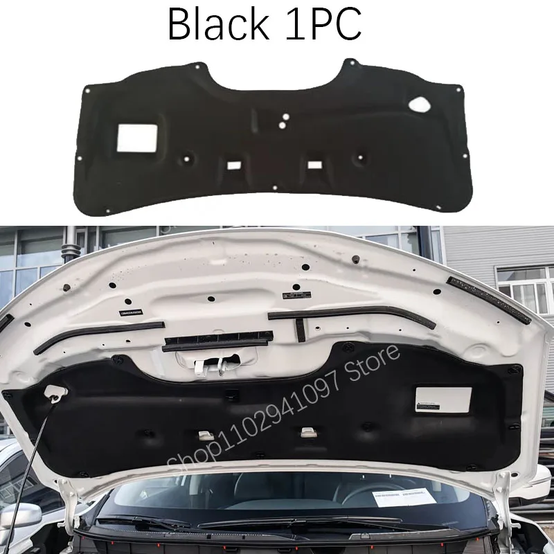 Фото Накладки на капот для Nissan X-Trail Rogue T32 2014-2020, хлопковые чехлы для X-Trail, звукоизоляционные детали и аксессуары для передней части двигателя №1