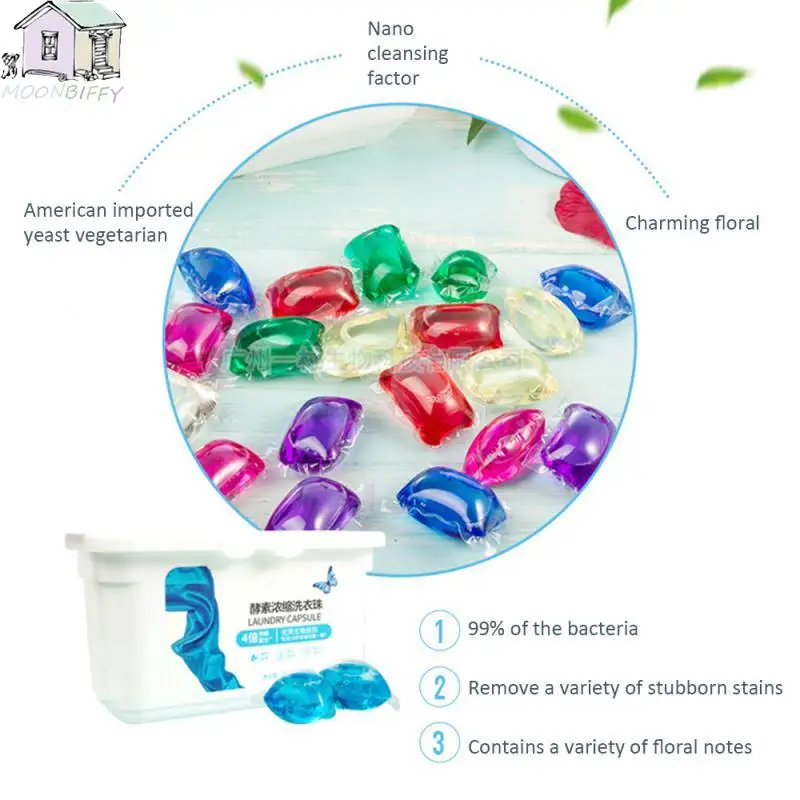 

Шарики гелевые концентрированные для стирки, 50 шт.