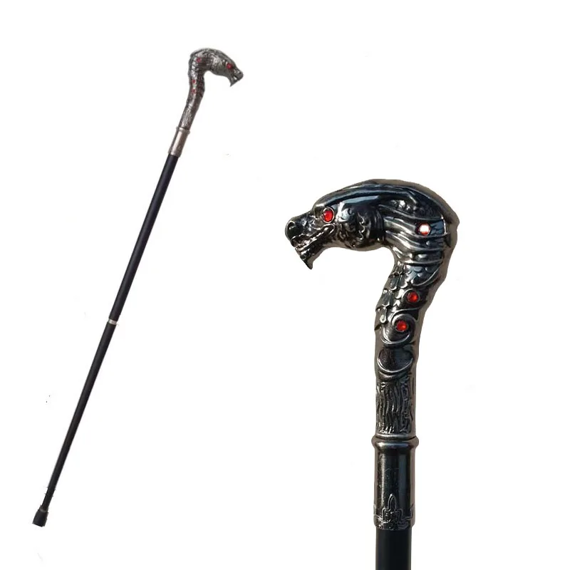 

2023 Walking Stick Cane Aries Metal Fashion Cane Walking Canes Man Stick Crutch for Men trekking poles hiking accessories