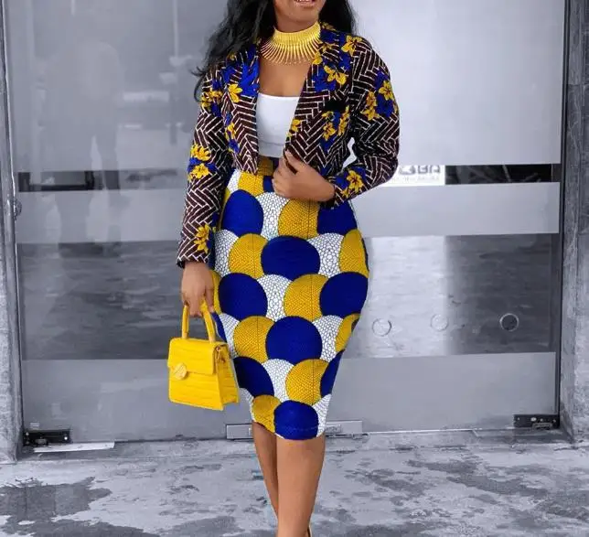 

Y2K Clothing Fashion Commuting Two Pieces Set for Women 2023 Autumn/winter New Casual Small Suit Coat Elegant Half Skirt Set