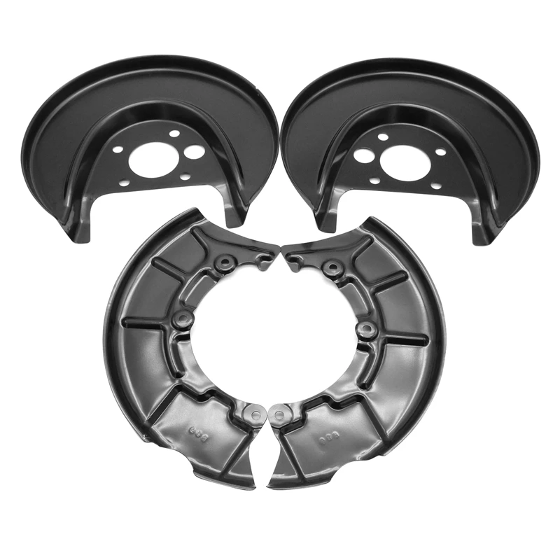 

4X Car Front Rear Brake Disc Dust Shield Splash Guard Covers for Golf MK4 Bora A3 Brake Disc Dust Guard Cover Trim