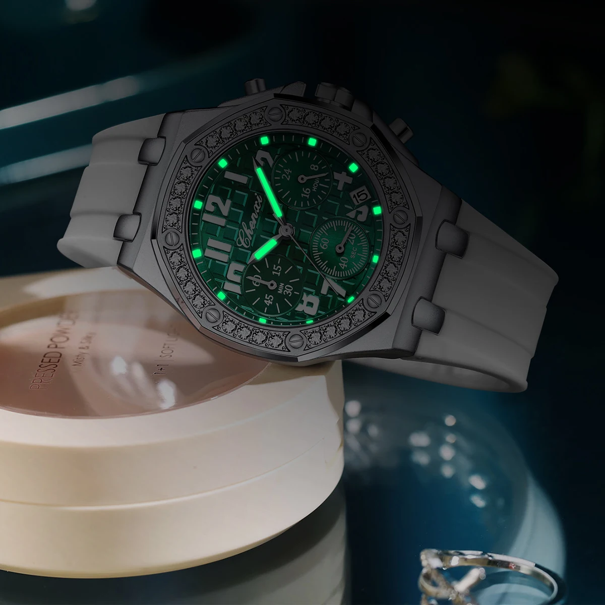 Новые женские часы роскошные брендовые спортивные силиконовые цвета дофамина