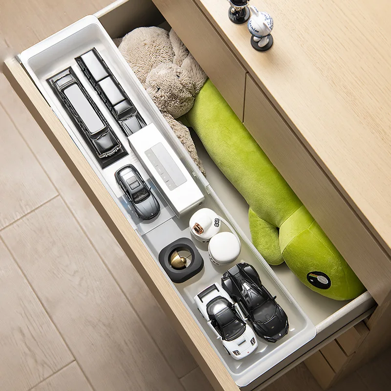 

Adjustable Drawer Organizer Storage Box Telescopic Shelf Home Office Stationery Organizer Underwear Socks Sundries Storage Box