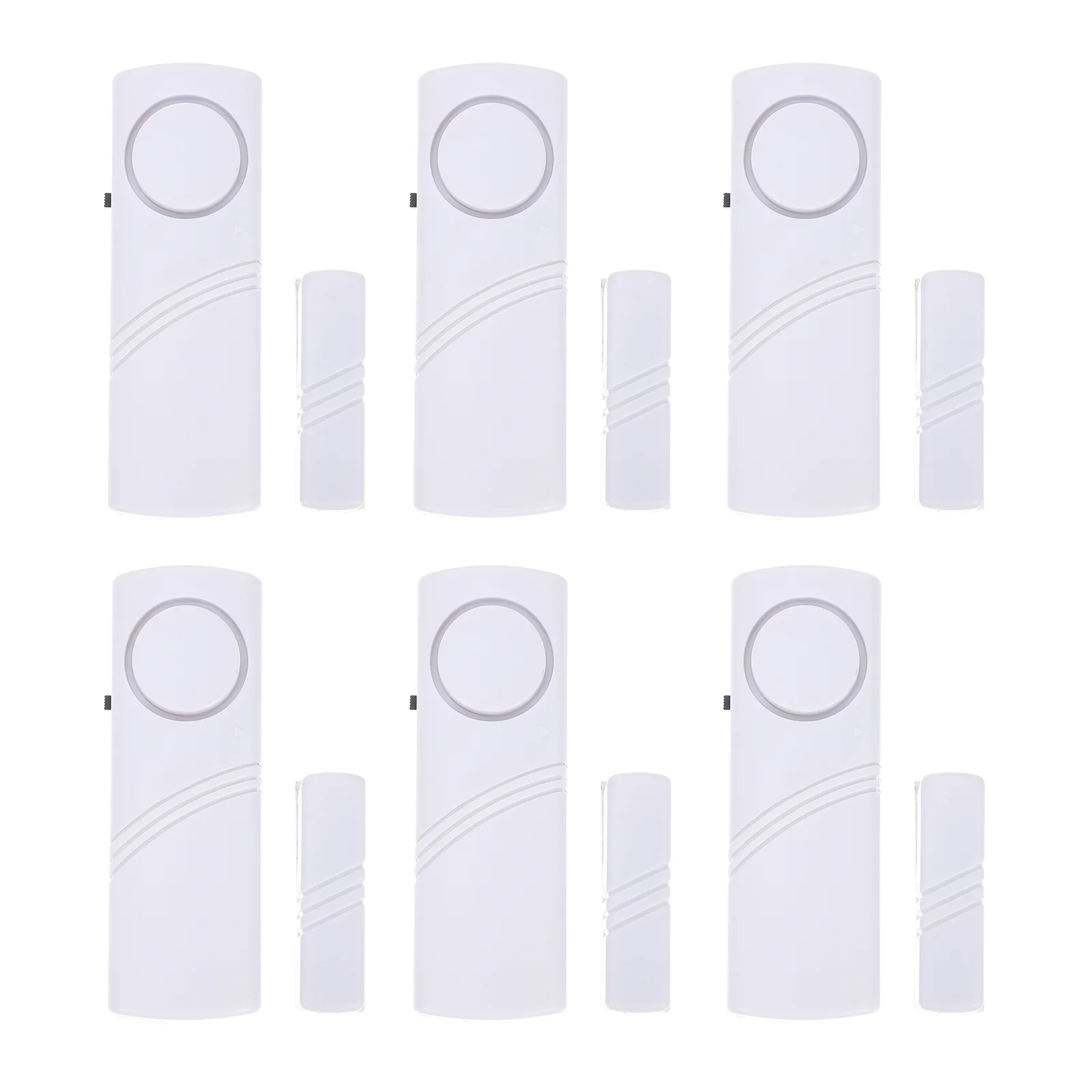 

6 Pcs Remote Door Alarm Door Sensor Chime Door Magnets Alarm Window Alarms Sensors Burglar Alert Security Door Sensor