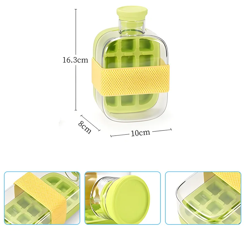 

Лоток для льда Cool Cool Cool Ice Curl 500 мл зеленый