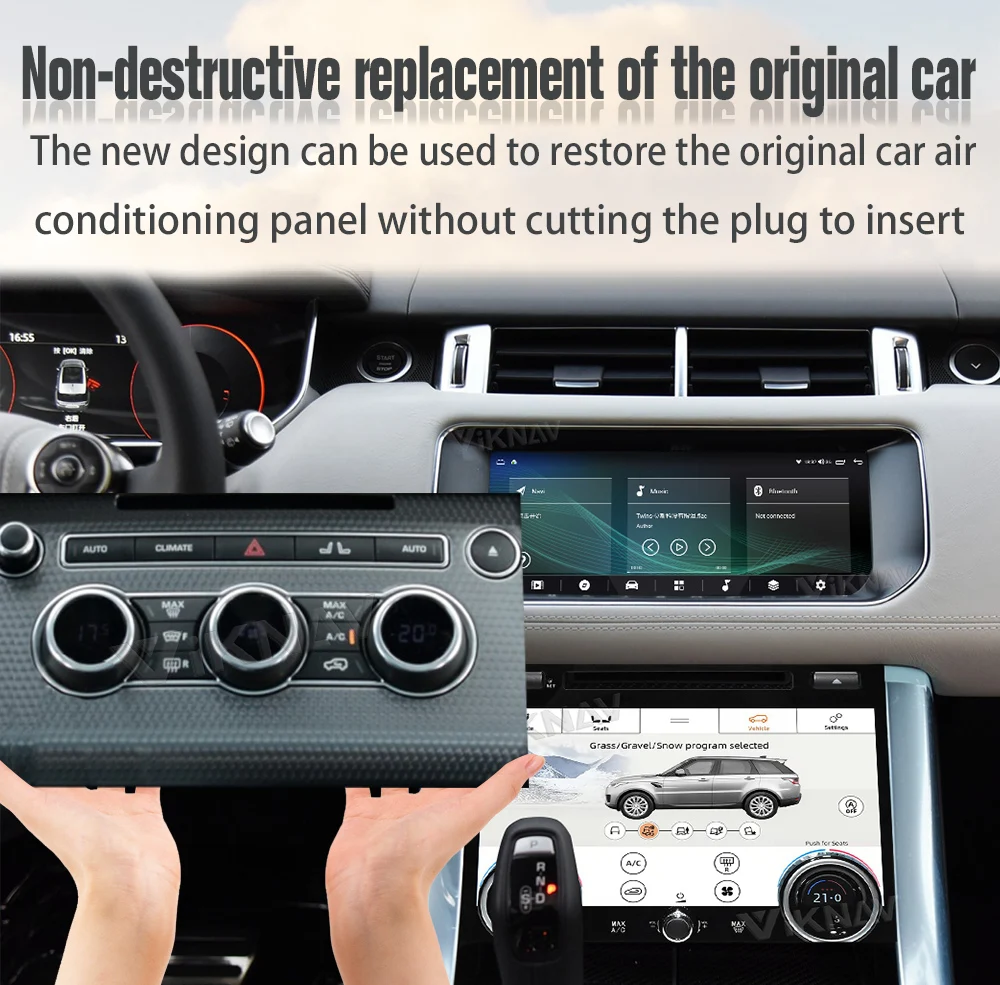 10 25-дюймовый автомобильный радиоприемник Android для Land Rover Range Sport L494 2013-2017