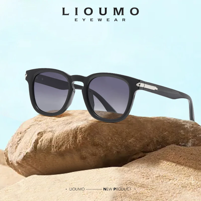 LIOUMO Square Sunglasses Women 2023 Luxury Brand Quality Polarized Glasses For Men Anti-Glare Goggles UV400 gafas de sol hombre