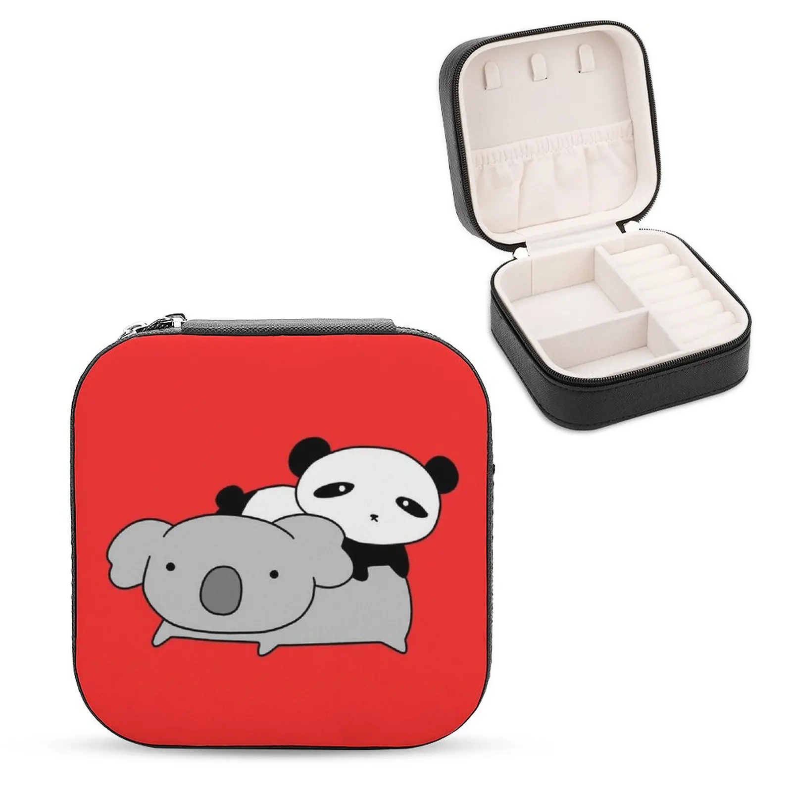 Шкатулка для хранения ювелирных изделий Koala And Little Panda шкатулка на заказ Свадебная