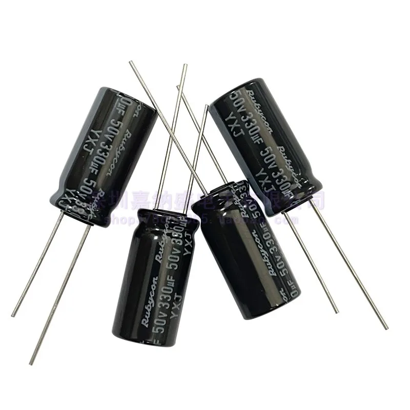 

10 шт./лот Оригинальный Новый электролитический конденсатор 50 в 330 мкФ YXJ высокая частота низкое сопротивление 10x20 мм