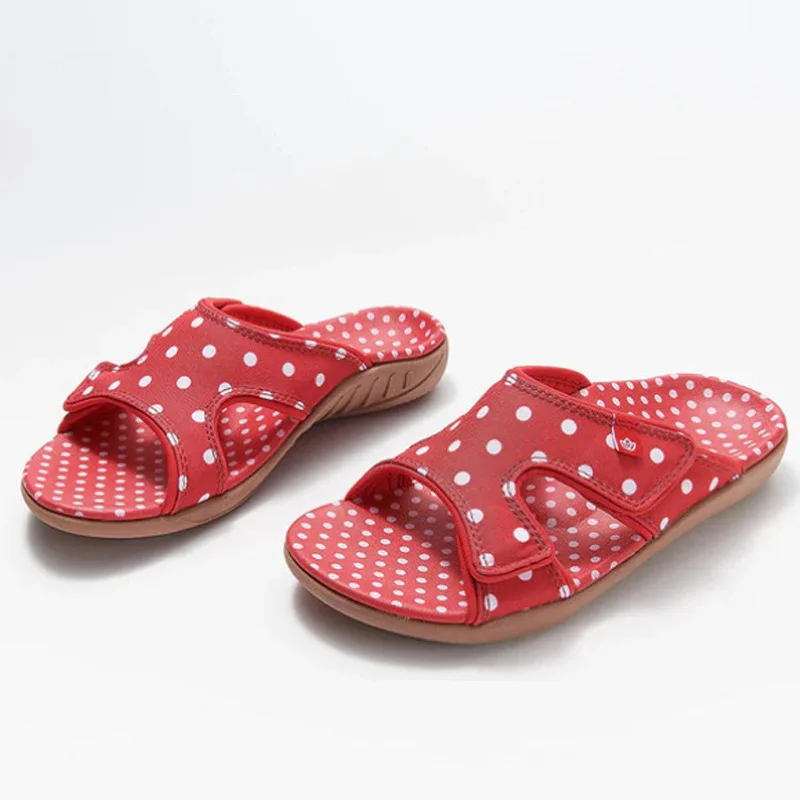 

Women's Cool Slippers In Summer Casual Light and Comfortable Slippers Solid Color Wave Point Fashionable Women's Shoes Slides