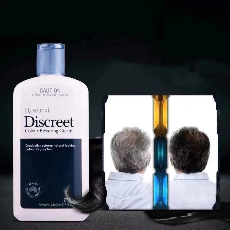 Восстанавливающий крем для волос Restoria, оригинальный дискретный крем для уменьшения седых волос для мужчин и женщин, 1 шт., 250 мл